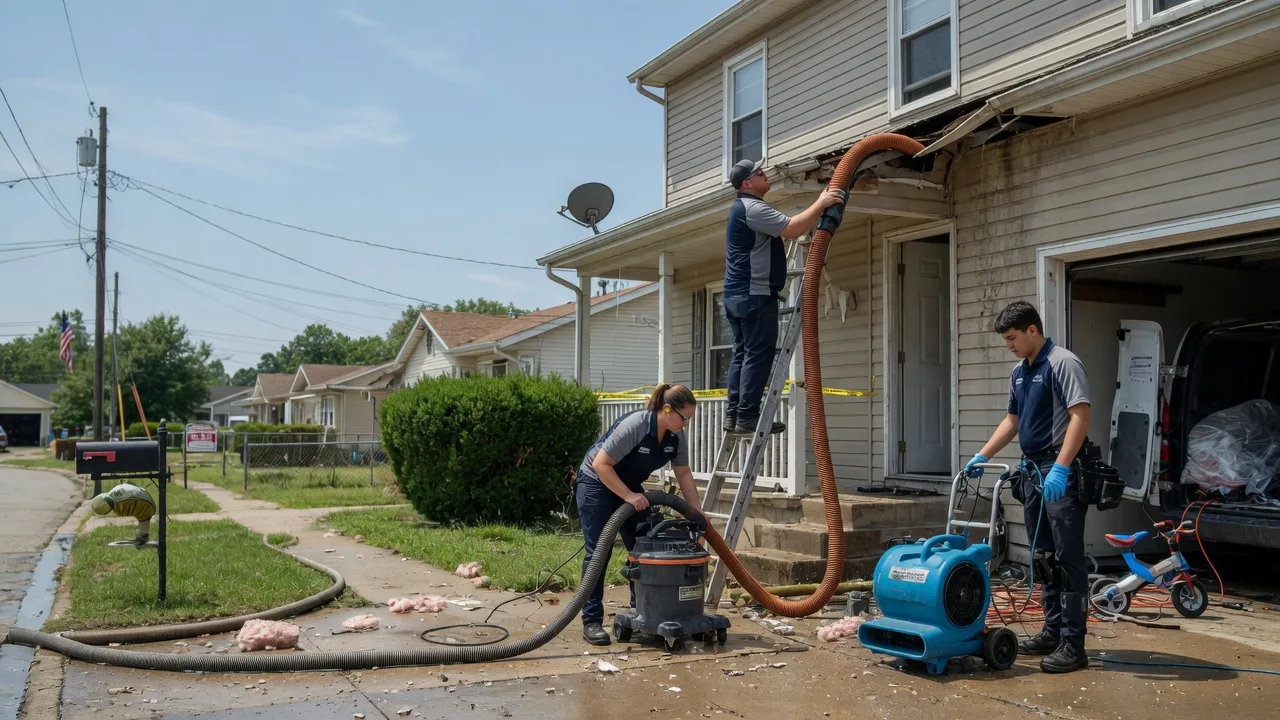 Water Damage Restoration in Maryville, MO near me